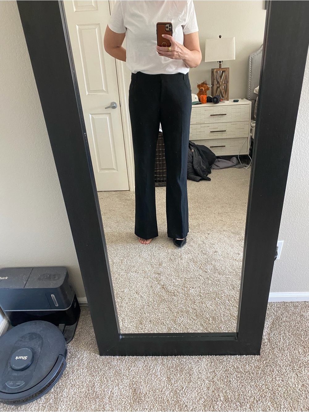TALL long tall sally Black Boot /flare Dress Pants